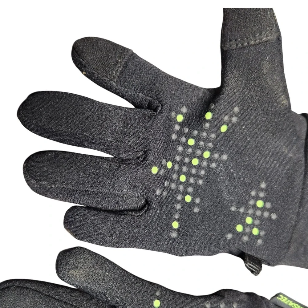 Kids‎ Head Black thin winter gloves Size Medium